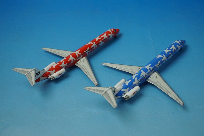 1:400 MD-82 SAS Scandinavian Airlines System LN-RMD and LN-RLE 55321 Dragon