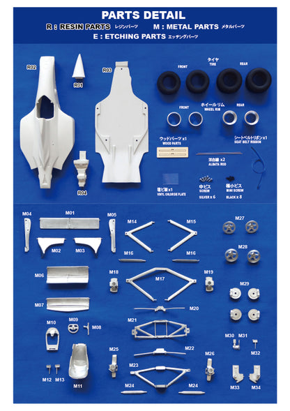 [ Back-order ]STUDIO27 FK20329 1:20 CG891 GP of Monaco 1989 Multimedia Kit