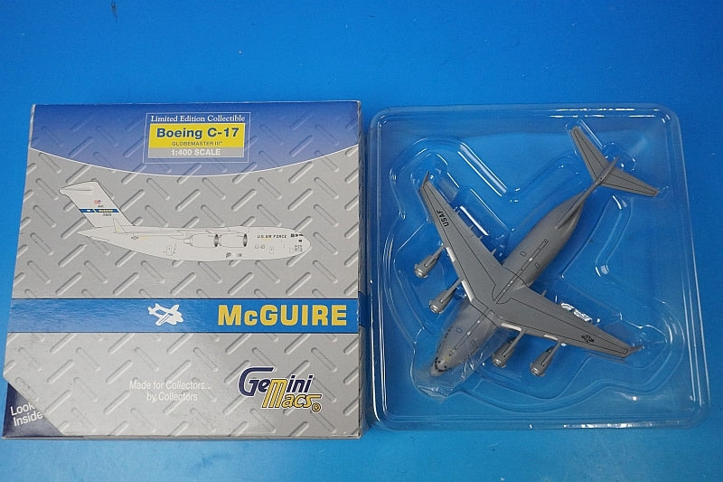 1:400 C-17 Globemaster III USN United States Air Force McGuire Air Force Base GMUSA013 Gemini airplane model