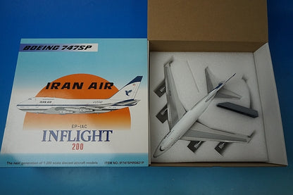 1:200 B747SP Iran Air EP-IAC IF747SPIR0821P INFLIGHT airplane model