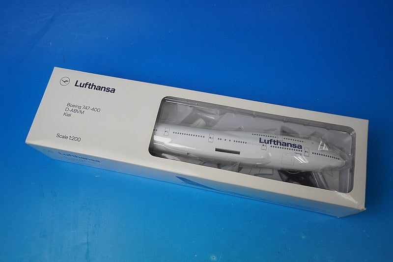 1:200 B747-400 Lufthansa Kiel D-ABVM LW200DLH009 LIMOX airplane model