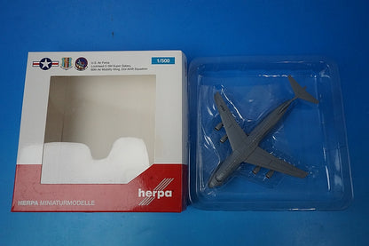 1:500 C-5M USAF 60th Airlift Wing 22nd Airlift Wing #85-0010 529549 Herpa