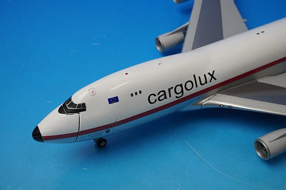 1:200 B747-400ERF Cargolux Retro Livery INTERACTIVE SERIES LX-NCL XX20051C JC Wings airplane model