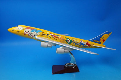 1:155 B747-400 ANA Pokemon Pikachu Jumbo JA8957 airplane model