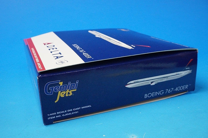 1:400 B767-400ER DELTA Interim livery N826MH GJDAL2151 Gemini