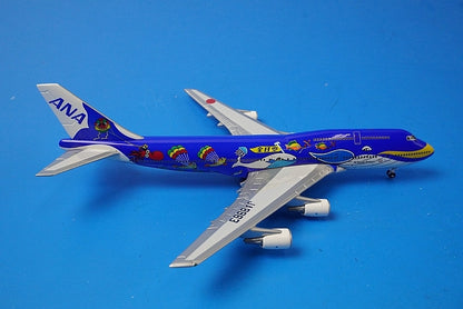 1:400 B747-400 ANA Marine Jumbo JA8963 55888 Dragon