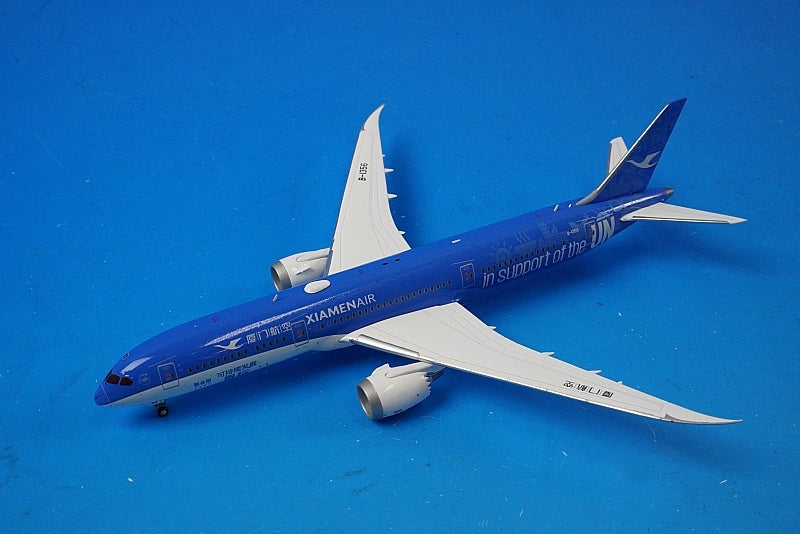 1:400 B787-9 XIAMEN Xiamen Airlines Xiamen United Nations GOAL Livery B-1356 KD4002 JC Wings airplane model