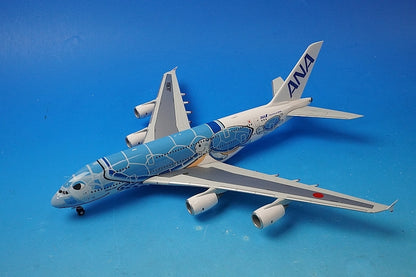 1:200 A380-800 ANA FLYING HONU Lani Blue JA381A NH20232 ANA airplane model