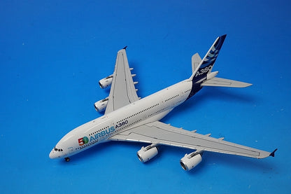 1:400 A380-800 House Color 50 Years Pioneering Progress F-WWOW LH4148 JC Wings airplane model