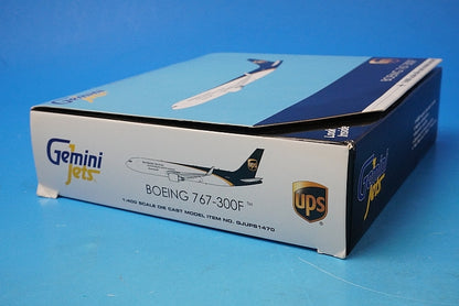 1:400 B767-300F UPS United Parcel N344UP GJUPS1470 Gemini airplane model