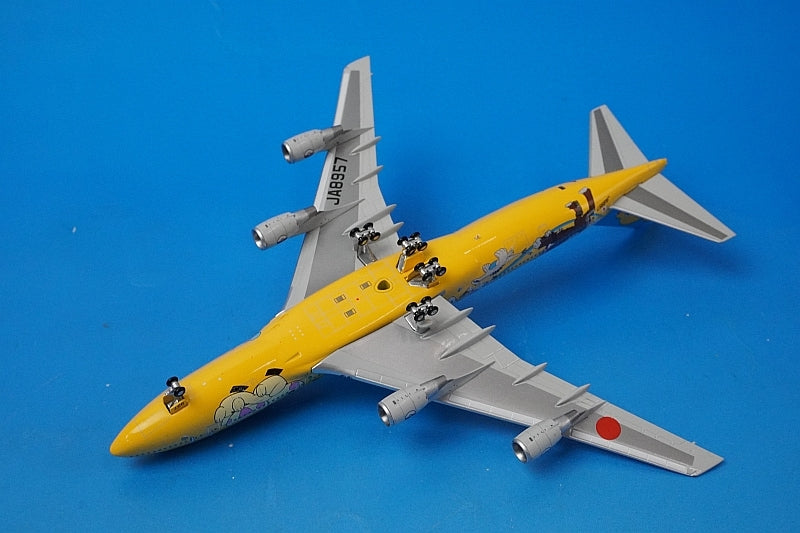 1:400 B747-400 ANA Pokemon Pikachu Jumbo JA8957 74403 Gemini airplane model