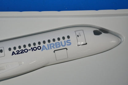 1:100 A220-100 Airbus House Color C-FFDO SKR957 SKYMARKS airplane model