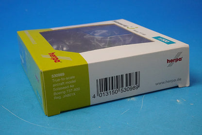 1:500 B737-800 Solaseed Air JA801X 530989 Herpa airplane model