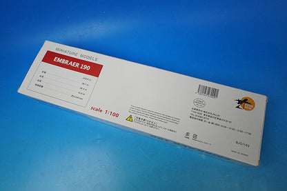 1:100 Embraer 190 J-AIR JA241J BJQ1163 JALUX airplane model