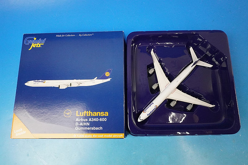 1:400 A340-600 Lufthansa Fanhansa Gummersbach D-AIHN [GJDLH1318] Gemini