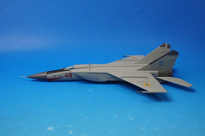 1:72 MiG MIG-25PD Foxbat E Ukrainian Air Force 146th Tactical Fighter Regiment Vasylkyiv Air Base #49 HA5606 Hobby Master airplane model