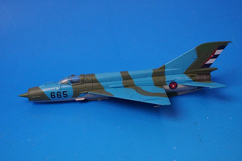 1:72 MiG-21MF Cuban Air Force 665 HA0148 Hobby Master airplane model