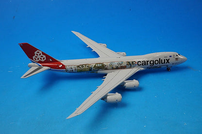 1:400 B747-8F Cargolux 45th Anniversary LX-VCM XX4709 JC Wings