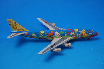 1:500 B747-400 ANA Ohana Jumbo & Pikachu Jumbo JA8956 JA8957 NHS52001 ANA airplane model