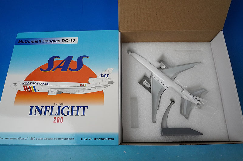 1:200 DC-10-30 SAS Scandinavia LN-RKA IFDC10SK1218 Inflight airplane model