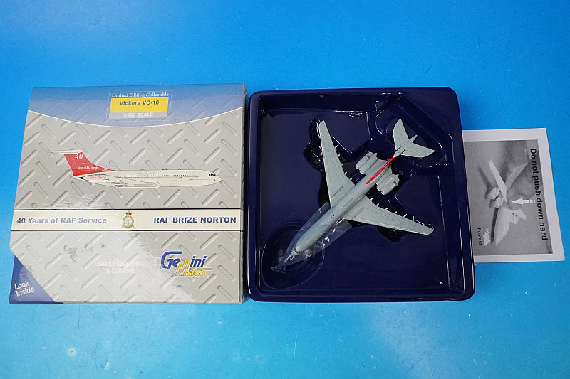 1:400 Vickers VC-10 Royal Air Force – 40 Years of RAF Service – RAF Brize Norton GMRAF023 Gemini