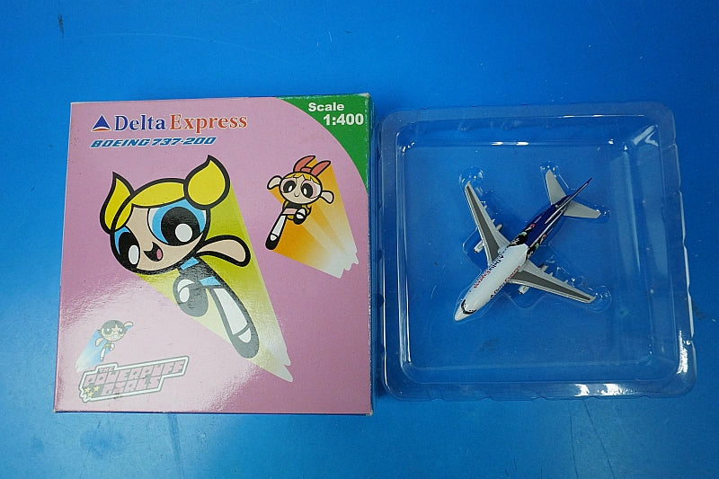 1:400 B737-200 Delta CN/Cartoon Network The Powerpuff Girls N310DA BBN310DA Big Bird