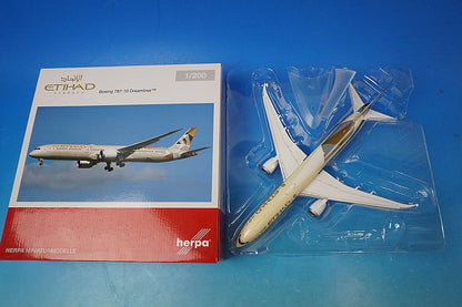 1:200 B787-10 Etihad A6-BMA 559676 Herpa