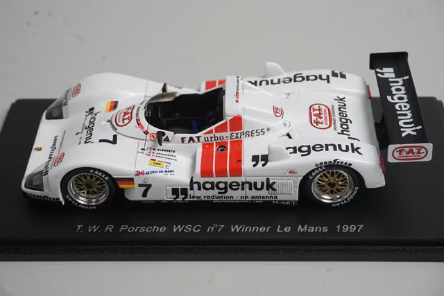 1:43 Spark 43LM97 T.W.R Porsche WSC Le Mans Winner 1997 #7