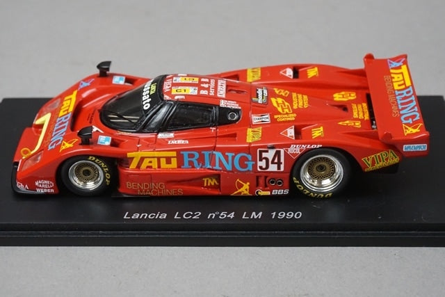 1:43 SPARK S0659 Lancia LC2 Le Mans 1990 #54 model car