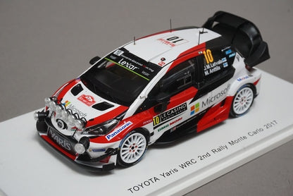 1:43 SPARK S5163 Toyota Yaris WRC 2nd Monte Carlo Rally 2017 #10