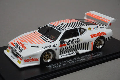 1:43 SPARK KBS070 Hobby Forum 2010 Limited BMW M1 1982 Super Silhouette #1 Fumiyasu Sato / Naoki Nagasaka