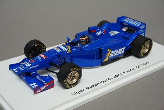 1:43 SPARK TR008 FORZA Ligier Mugen Honda JS41 1995#25 Pacific GP Aguri Suzuki