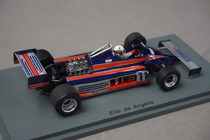 1:43 Spark S5350 Lotus 87 Monaco GP 1981 #11 E. de Angelis model car