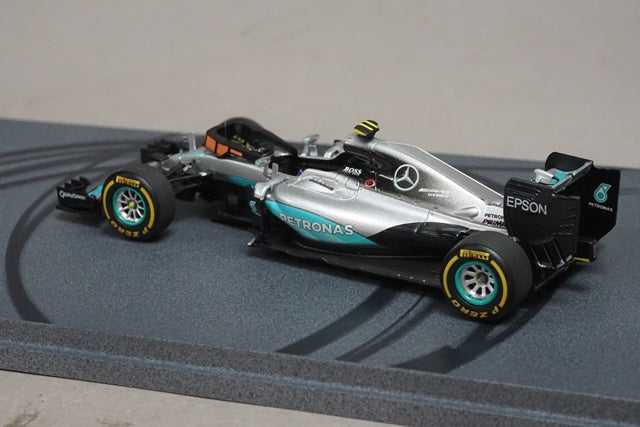 1:43 SPARK S5025 Mercedes F1 W07 Hybrid Abu Dhabi GP 2016 #6 Nico Rosberg