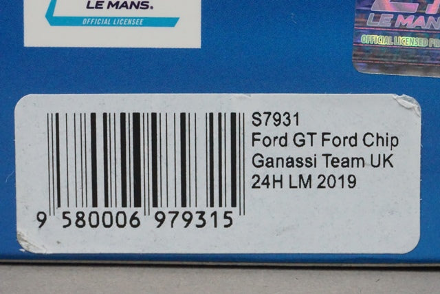 1:43 SPARK S7931 Ford GT Ford Chip Ganassi Team UK 24h Le Mans 2019 #67