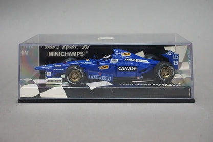 1:43 MINICHAMPS 430970015 Prost F1 MUGEN Honda JS45 Shinji Nakano 1997 #15 CANAL