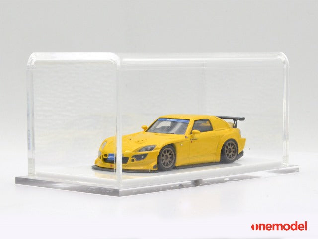 20E03-08 onemodel 1:64 Honda S2000 Spoon Street Version Yellow