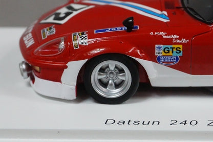 1:43 SPARK S3581 Datsun 240Z #72 24H Le Mans 1975 A.Haller/H.Schuller/B.Maechler