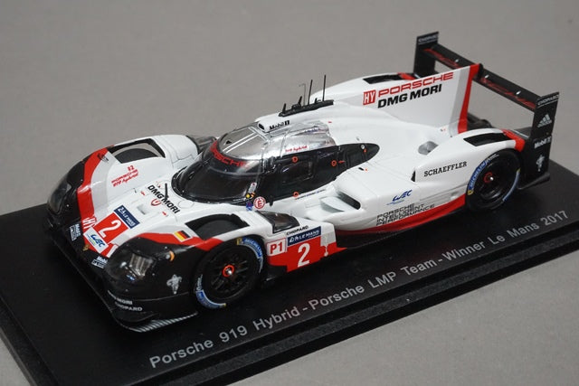 1:43 SPARK 43LM17 Porsche 919 Hybrid LM Winner 2017 #2