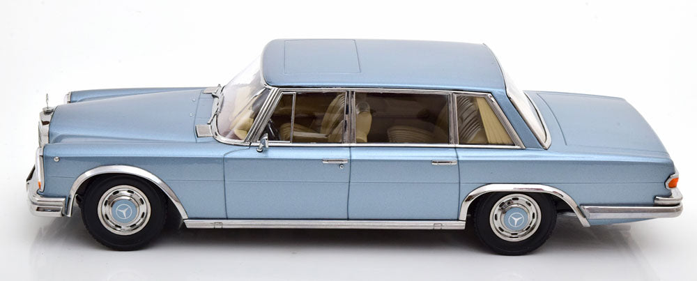KKDC180602 KK scale 1:18 Mercedes 600 SWB W100 1963 light blue-metallic
