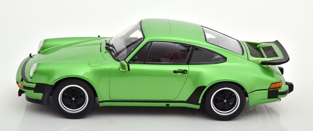 KKDC180573 KK scale 1:18 Porsche 911 (930) 3.0 Turbo 1976 Light Green Metallic