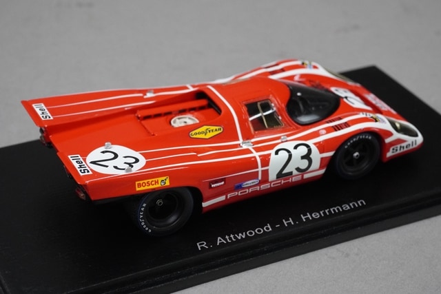 1:43 SPARK 43LM70 Porsche 917 K Le Mans Winner 1970 #23 model car