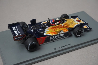 1:43 SPARK S7373 Shadow DN9 #17 Practice Monaco GP 1979 Jan Lammers