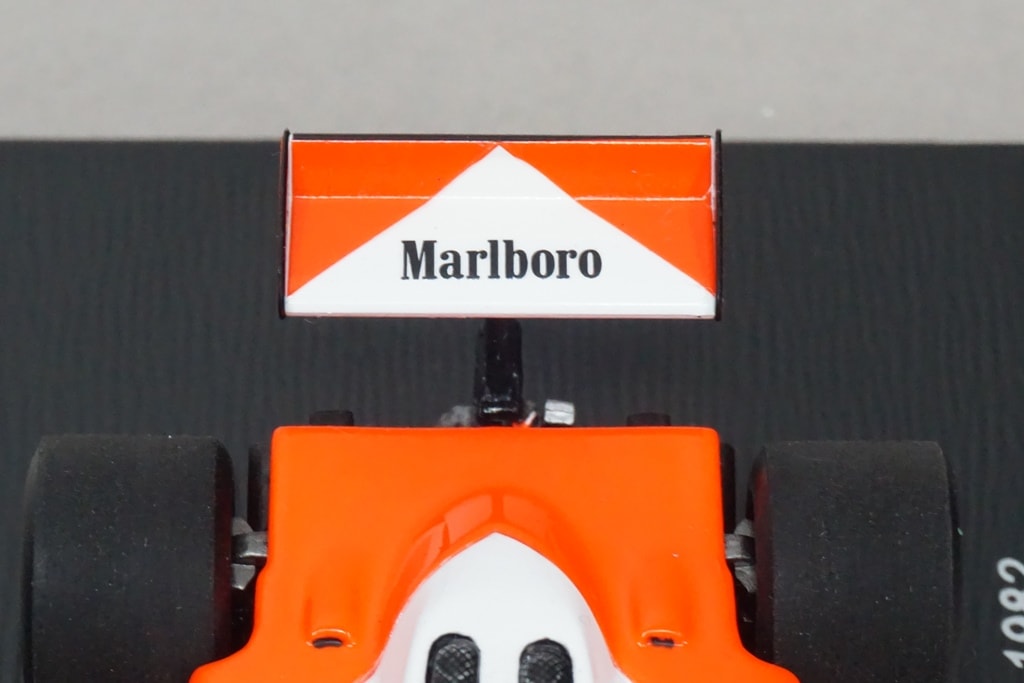 1:43 SPARK S4303 McLaren MP4-1B Long Beach GP Winner 1982 #8 Marlboro