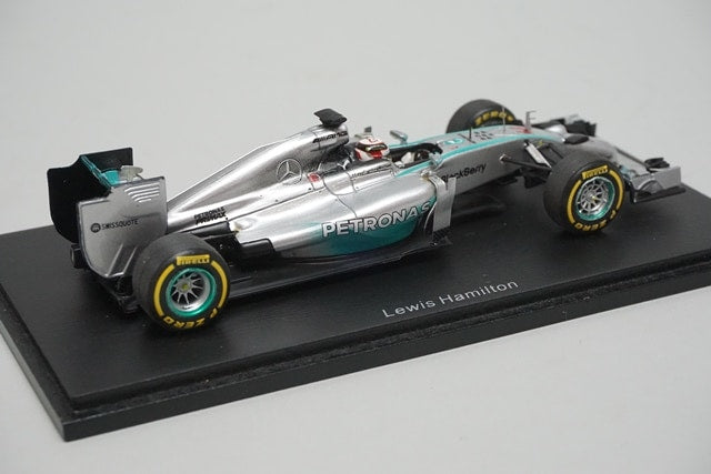 1:43 SPARK S3088 Mercedes AMG PETRONAS F1 W05 China GP Winner 2014 #44 L.Hamilton