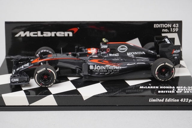 1:43 MINICHAMPS 537154122 McLaren Honda MP4-30 2015 #22 model car