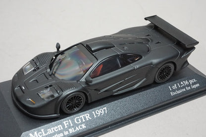 1:43 MINICHAMPS 533174393 Kyosho Homologation Black Series McLaren F1 GTR 1997