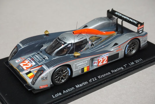 1:43 SPARK S2529 Lola Aston Martin Chronos Racing LM 7th 2011 #22