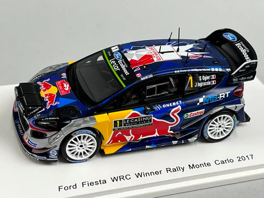 1:43 SPARK S5154 Ford Fiesta Monte Carlo Rally Winner 2017 #1