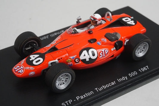 1:43 Spark S2395 STP-Paxton Turbo Car Indy 500 1967 #40 P.Jones model car